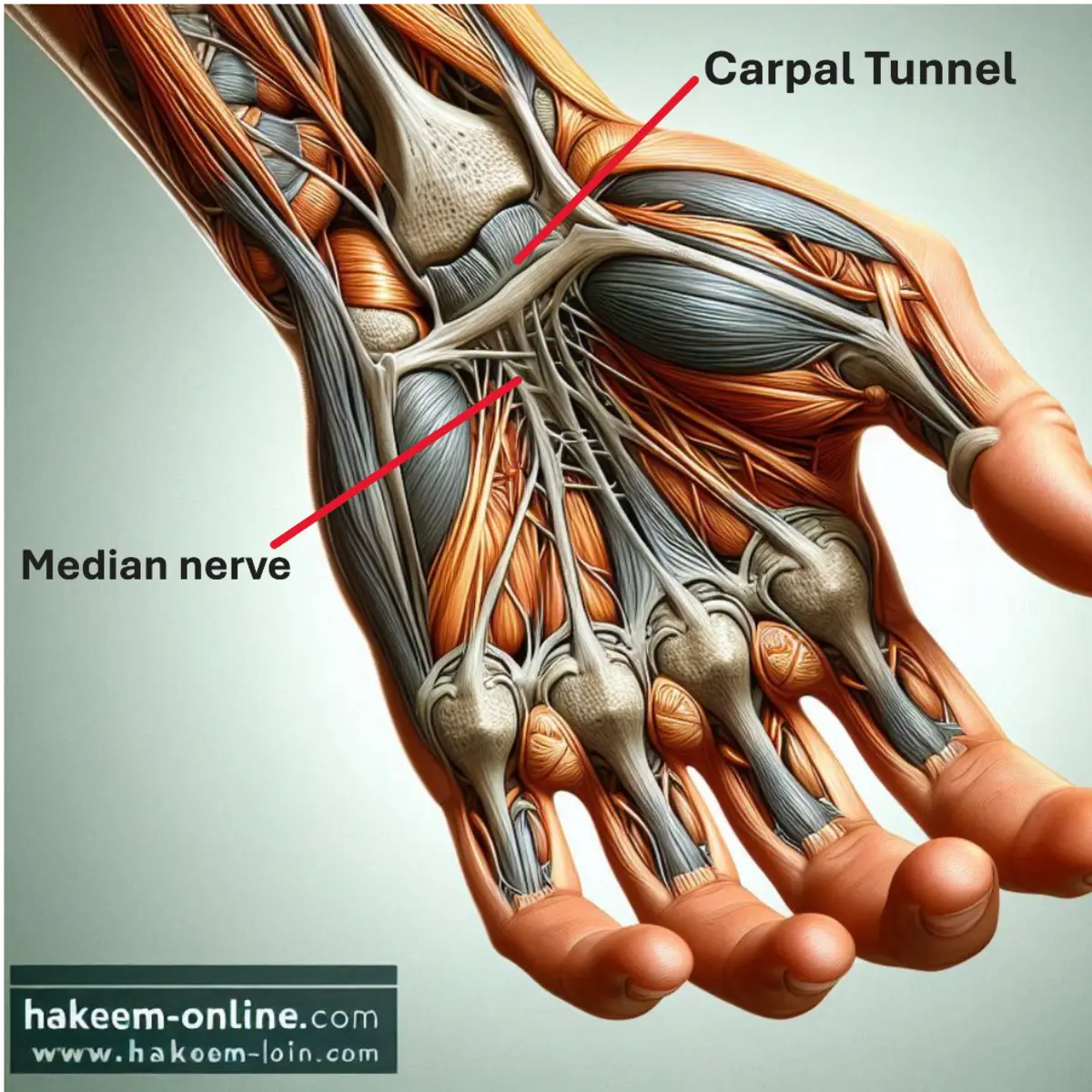 متلازمة النفق الرسغي Carpal Tunnel Syndrome