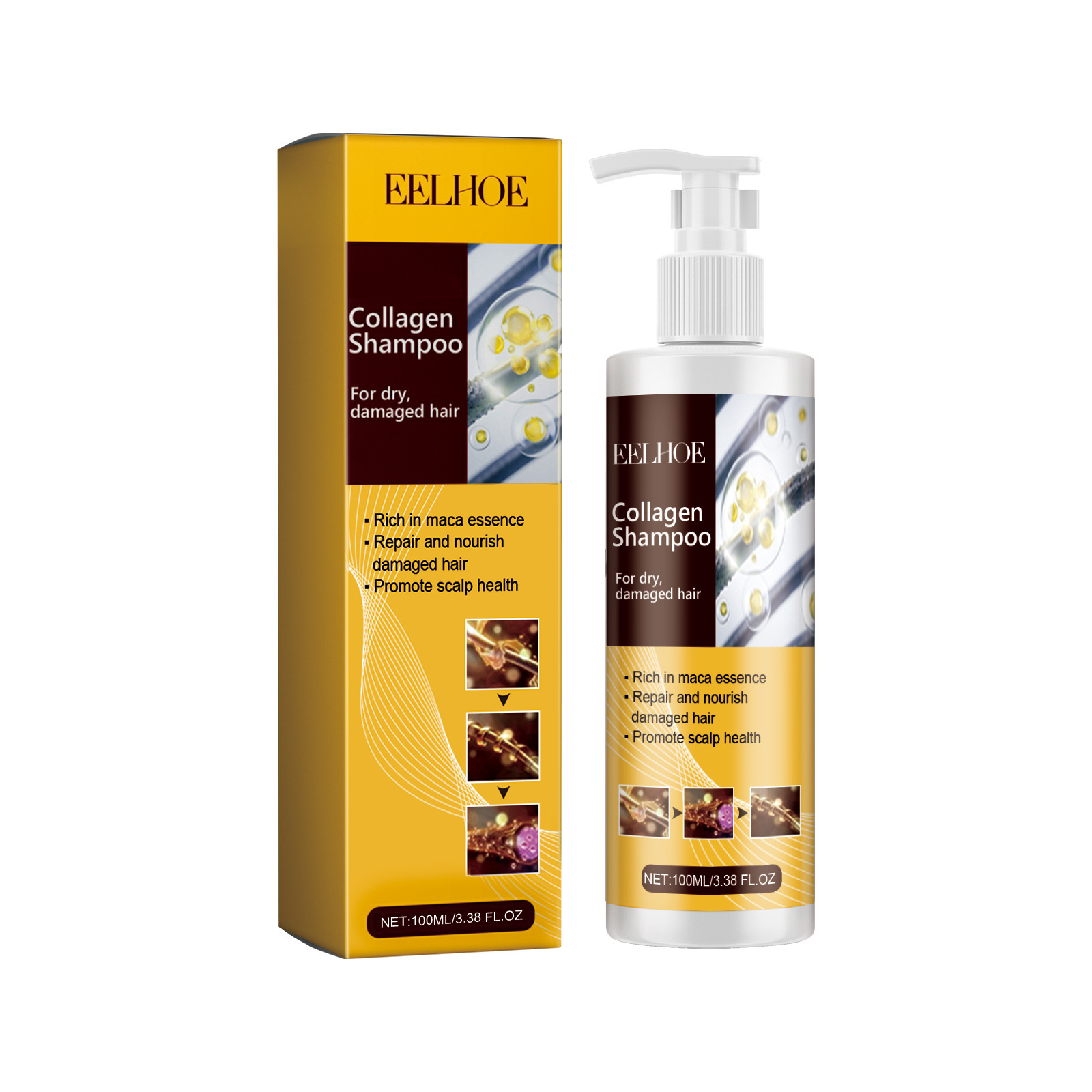 Eelhoe Collagen Shampoo شامبو بالكولاجين من إيلهو