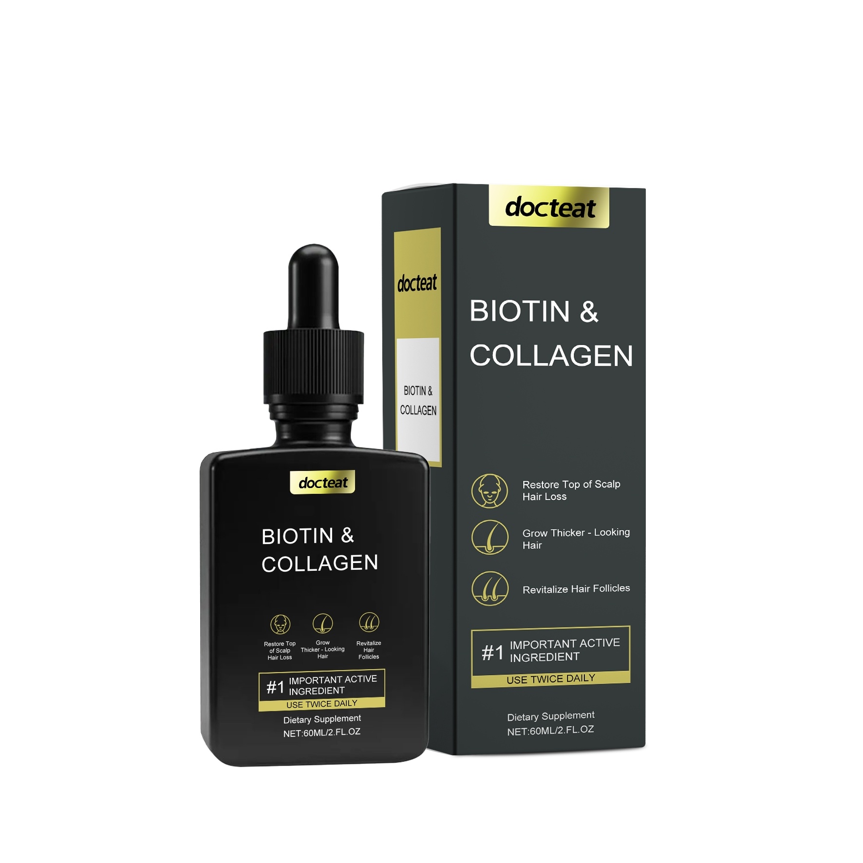 Docteat Collagen and Biotin Hair Drops