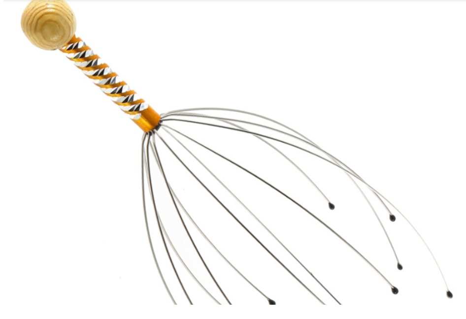 Manual Octopus Scalp Massager مدلك الرأس اليدوي - Image 5