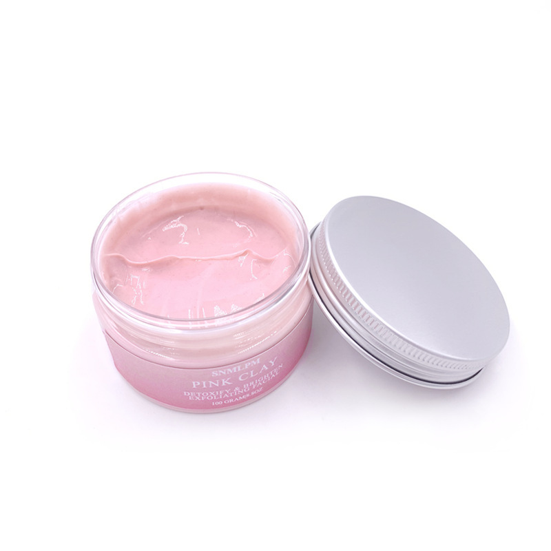 SNMLPM Pink Clay Mask قناع الطين الوردي سنملبم - Image 5