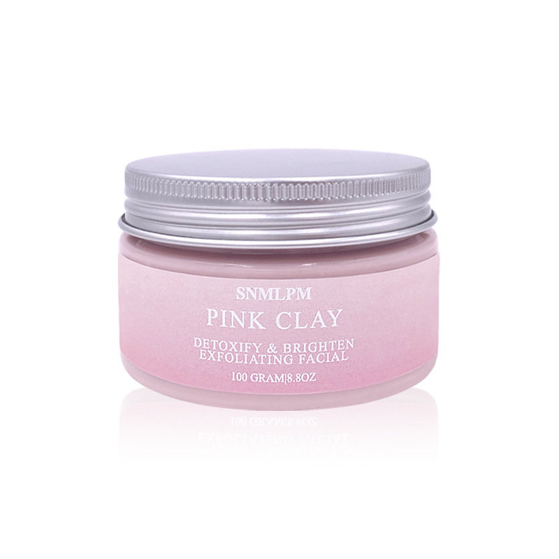SNMLPM Pink Clay Mask قناع الطين الوردي سنملبم - Image 4